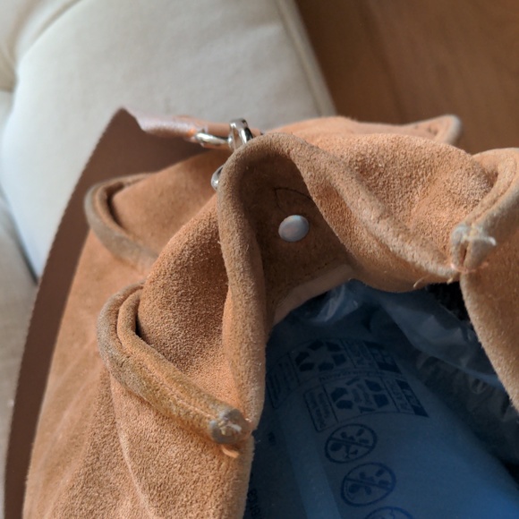 prune argentina brown suede purse With Dust Bag - Picture 5 of 16